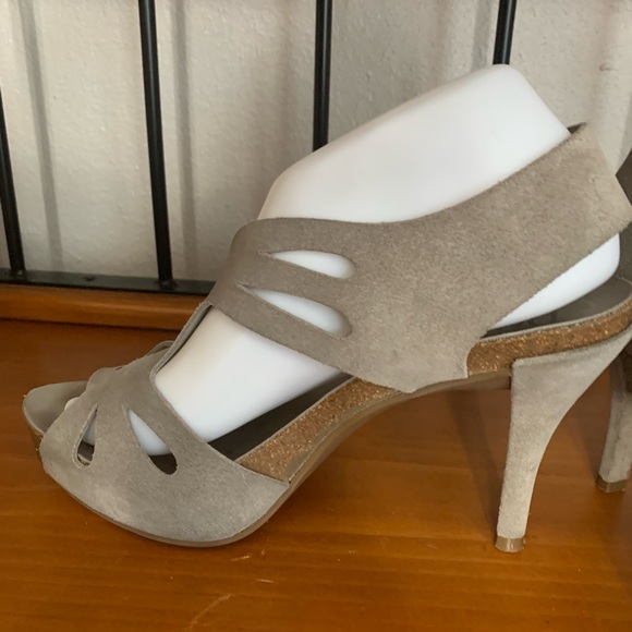 Pedro Garcia Pamela Suede Slingback Sandals Size 38 US 8 - Picture 10 of 16